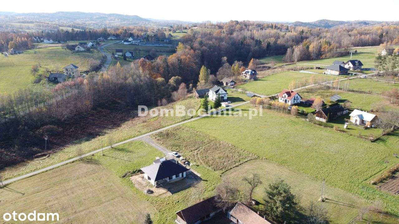 Olchawa działka budowlana z projektem Nowy Wiśnicz-8