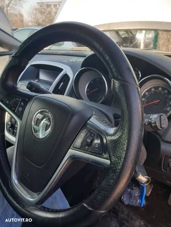 Volan Piele 3 Spite Piele Perforata Fara Airbag Opel Astra J 2009 - 2015 [C3197] - 1