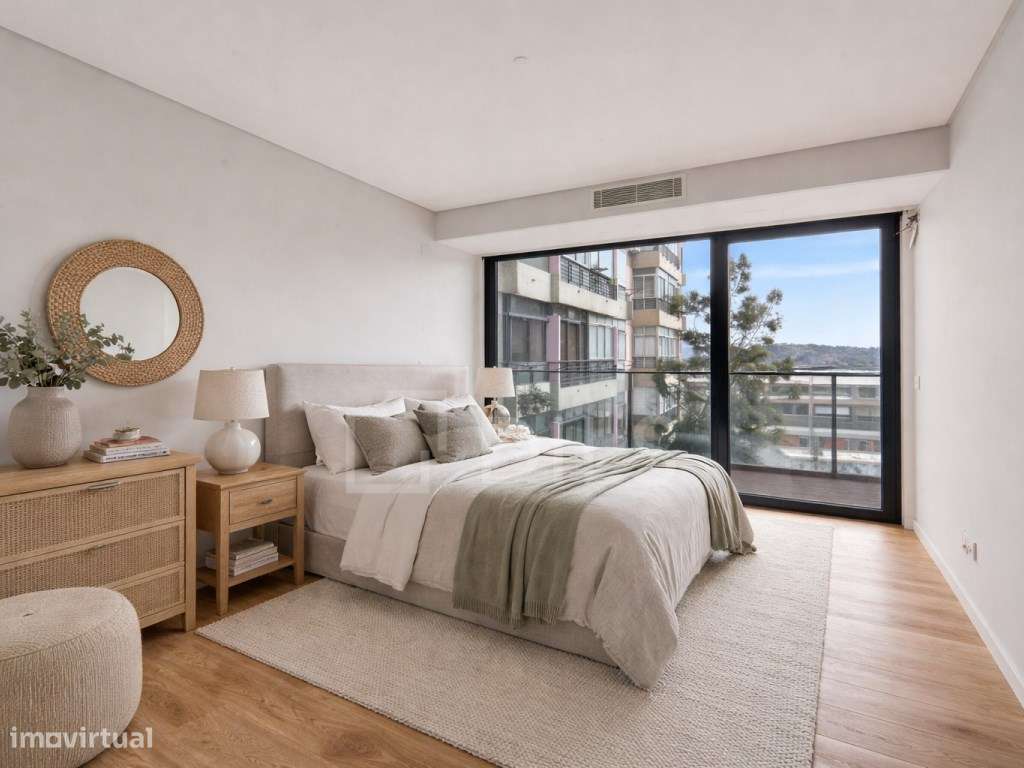 Apartamento T3+1 duplex com terraço e estacionamento em Belém - Grande imagem: 3/60