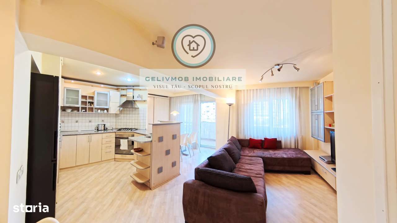 P-ta M. Viteazu - 3 cam cf 1A dec cu 2 gr sanitare, mobilat + utilat-1