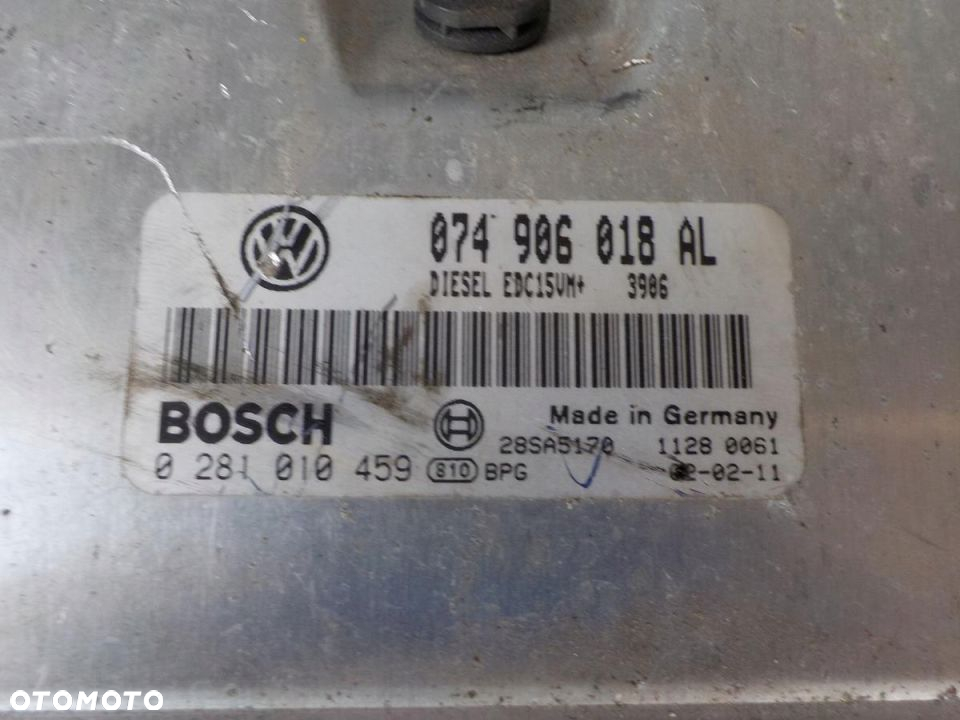 VW T4 2.5 TDI KOMPUTER STEROWNIK 074906018AL - 2