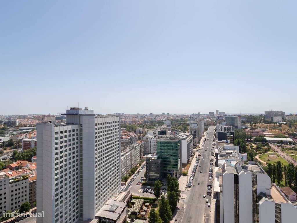 Penthouse T1+1, terraço de uso exclusivo, 26ª andar, jacuzzi, garag... - Grande imagem: 4/48