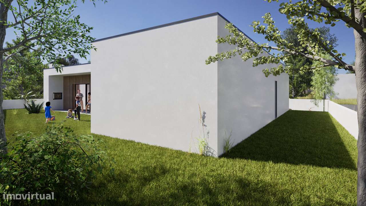 Moradia Isolada Térrea T4 - Arquitetura Moderna a 4 Kms do Centro - Grande imagem: 3/10