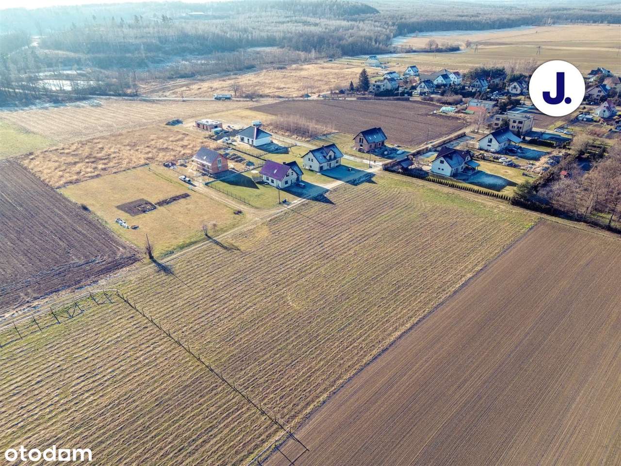 Działki 1510 m² z MPZP | Jegłowa | Media w drodze-3