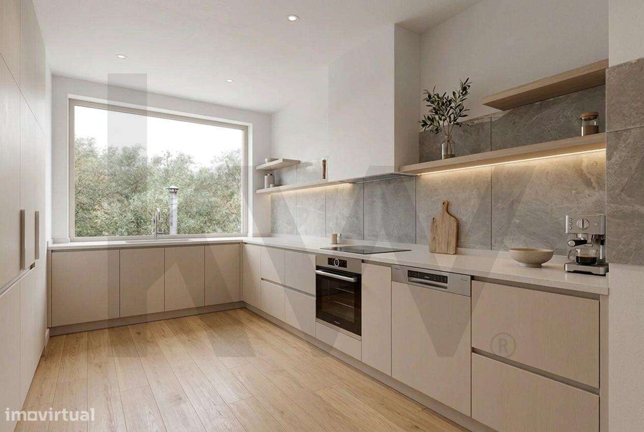 Apartamento T2 com terraço no centro de Camarate - Totalmente remodela - Grande imagem: 3/16