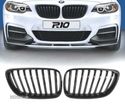 GRELHA FRONTAL PARA BMW SERIE 2 F22 F23 LOOK M-PERFORMANCE COR PRETO BRILHANTE - 1