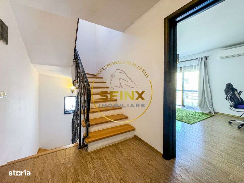 Casa individuala 5 camere teren 500mp Chiajna - sauna-11