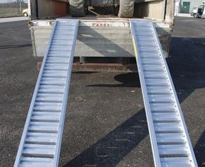 Rampe incarcare aluminiu CLM, Pentru Miniexcavaroare, Tractoare, Masini