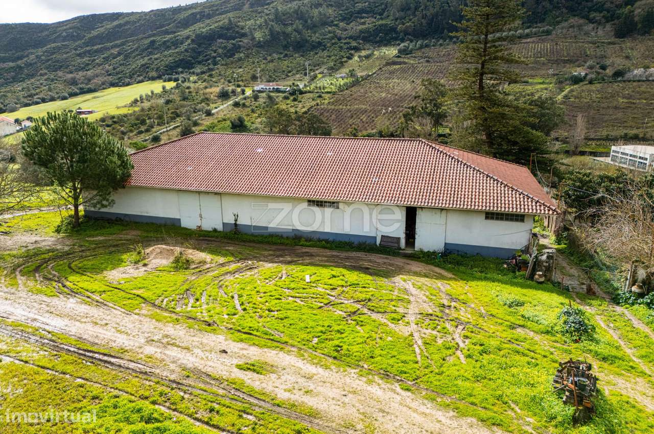 Quinta De 5 Hectares Com Armazens Industriais A 20 Minutos De Lisboa