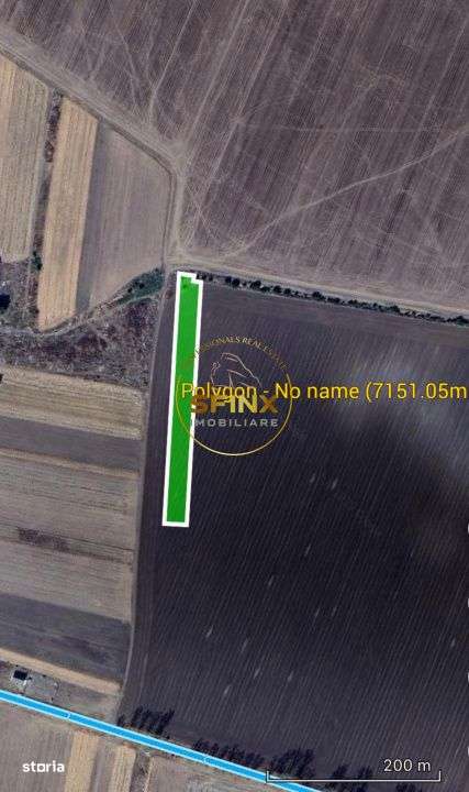 Teren extravilan de vanzare – Moara Vlasiei, Gagu, Ilfov – 7.151 m - Imagine principală: 5/8