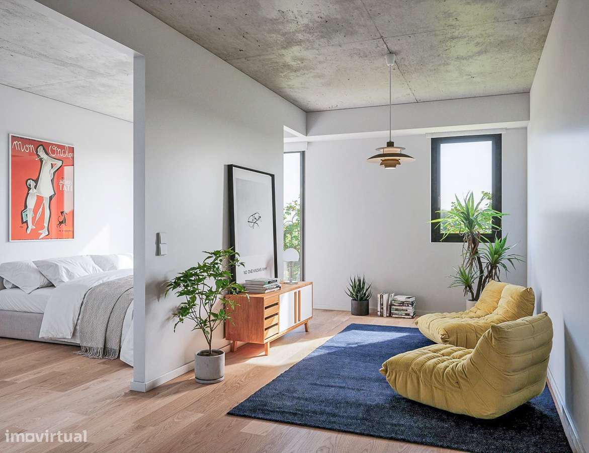 Apartamento T1+ 1 com varanda em Leça da Palmeira.-7