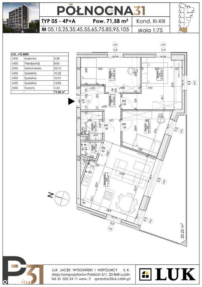 Mieszkanie nr 15 - Pełny obrazek: 2/12
