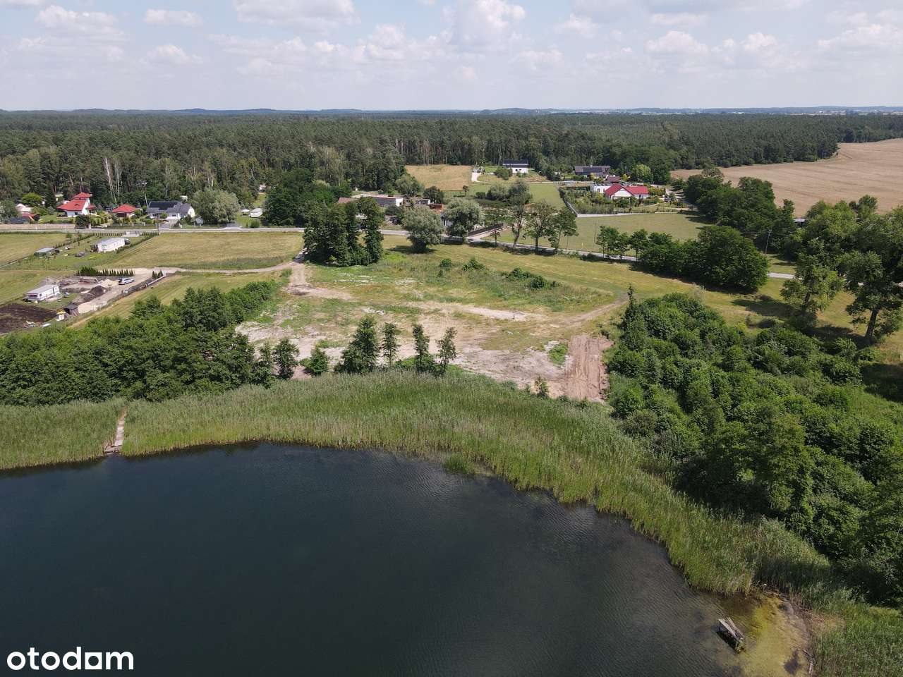 Działka z własną linią brzegową jeziora - KUJAWY-5