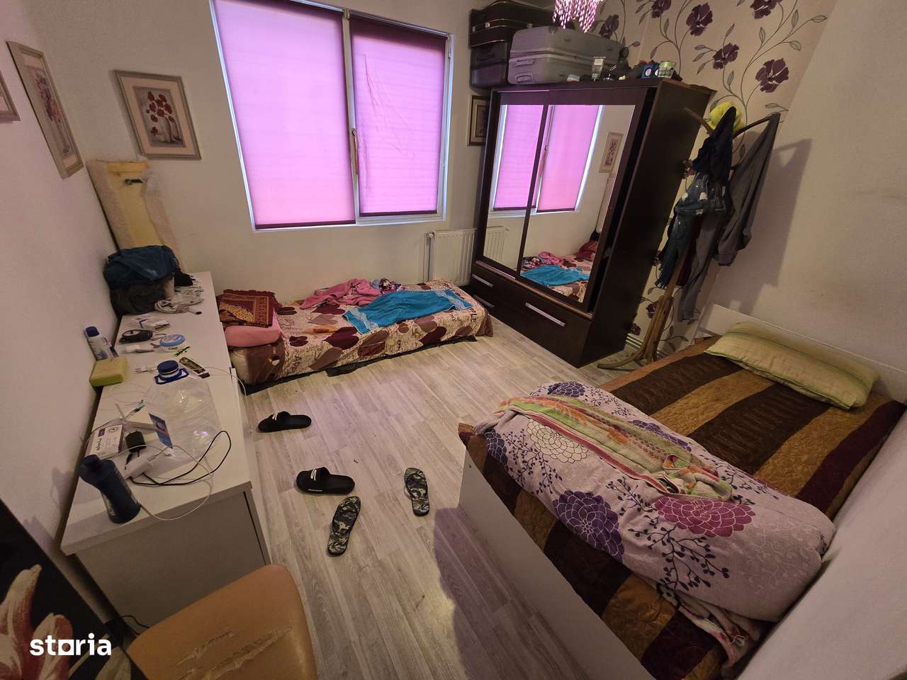 Apartament 2 camere,trasformat in 3 cam.54mp,cartier Tudor - Imagine principală: 5/8