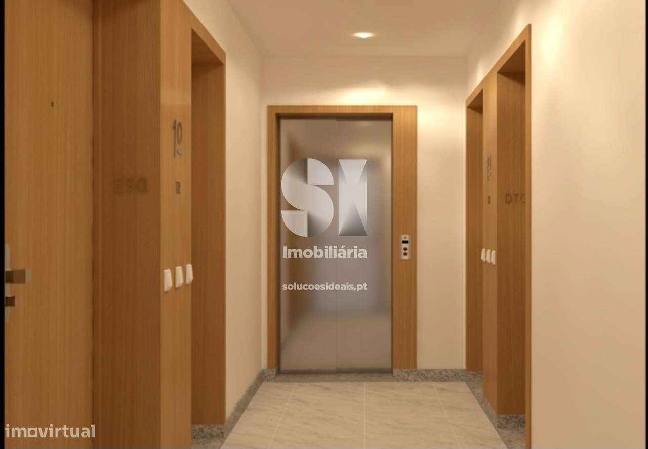 Apartamento T0 Novo no Centro - Grande imagem: 4/5