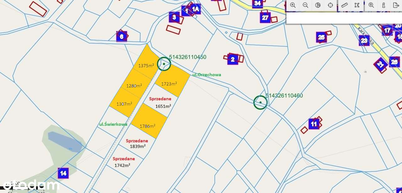 Wojcieszyce, atrakcyjne działki z widokiem na góry-13