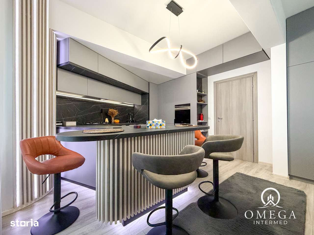 Apartament de lux 2 camere Nicolina 550 euro - Imagine principală: 4/20