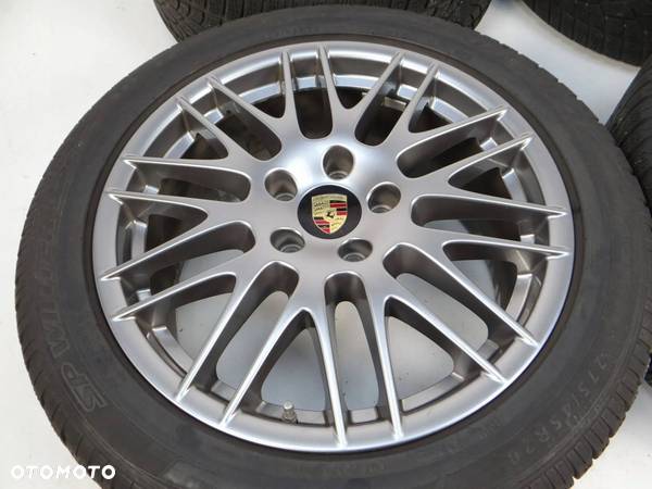 7P5601025AH KOMPLET ORYGINALNYCH ALUFELG R20 9J ET57 5x130 PORSCHE CAYENNE - 9