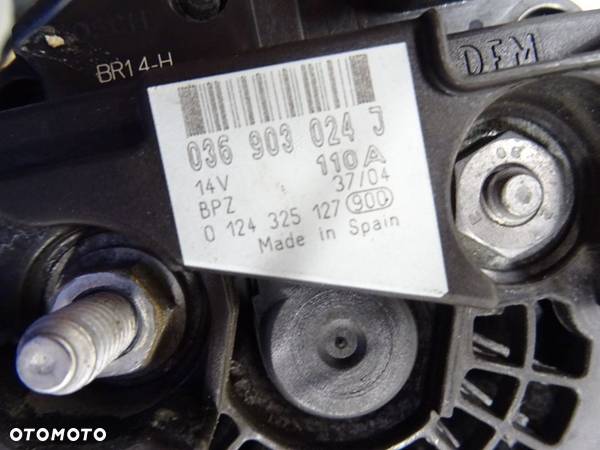 VW GOLF V HB 5D 03-09 1.4 MPI ALTERNATOR 036903024J - 4