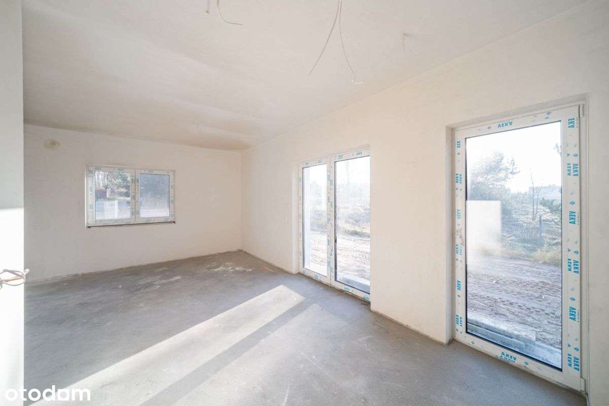 Jasny dom w zabudowie bliźniaczej - Drzonków-9