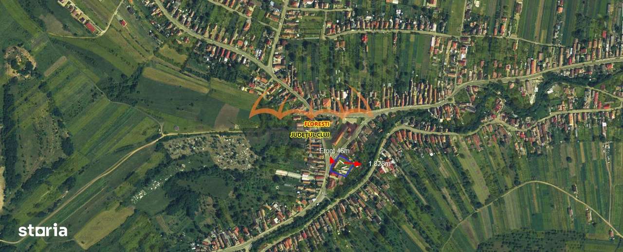 De vanzare in Luna de Sus, centru, spatiu comercial + teren1.828m² - Imagine principală: 2/3