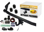 PEUGEOT207 HATCHBACK 2006-2012 HAK HOLOWNICZY Z KULĄ WYPINANĄ POZIOMO ZA POMOCĄ DŹWIGNI+7/13 - 1