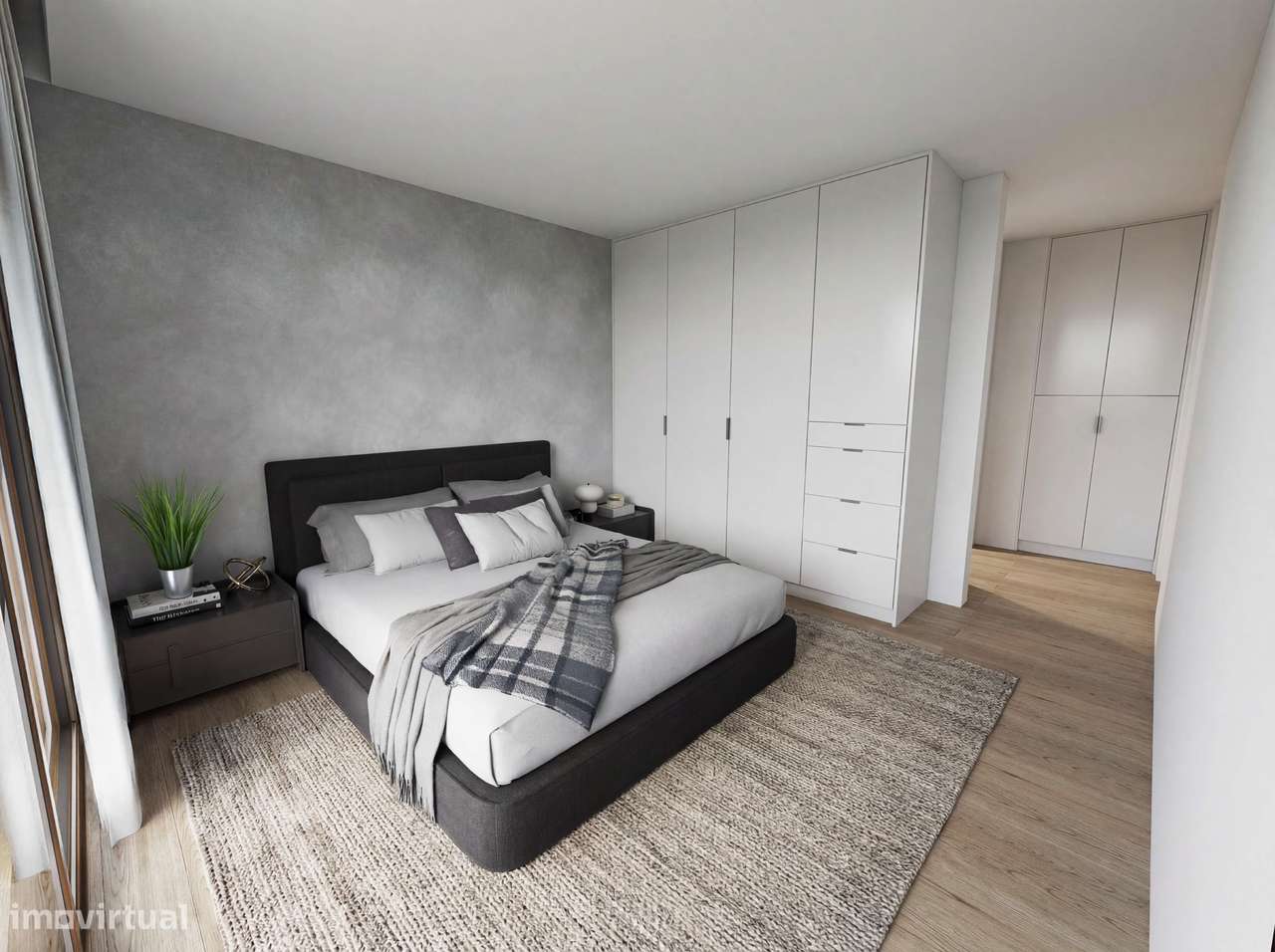 Apartamento T1 Novo em condomínio fechado - Jardins da Feira - Grande imagem: 2/7