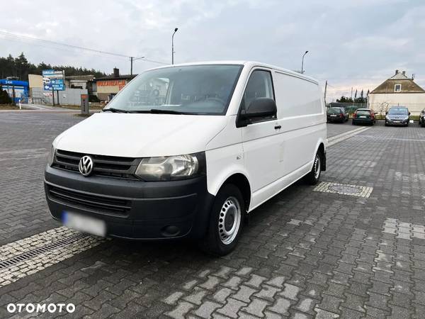 Volkswagen Transporter T5 Bankowóz Blaszak Long Salon PL, Jeden Właściciel - 1