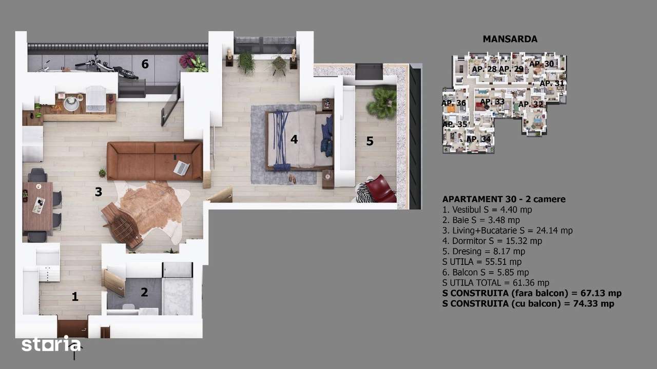 Apartament 2 camere | strada Tibles | Bloc cu lift | 100 fata de DN 1-5