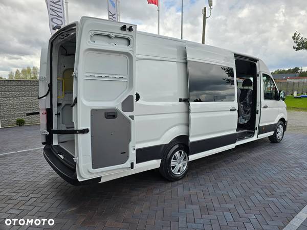 Volkswagen CRAFTER FURGON LONG 4,80 Długi7-OSOBOWY + ŁADOWNOŚĆ 850kg  AUTOMAT 8-G KAMERA COFANIA FOTEL PNEŁMATYCZNY FUL LED DUŻE RADIO NOWY NOWY NOWY NIE UŻYWANY - 8