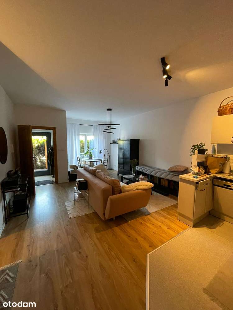 Piekne bezpieczne 2 pok mieszkanie parter patio i ogrodek Os. Tecza - Pełny obrazek: 4/6