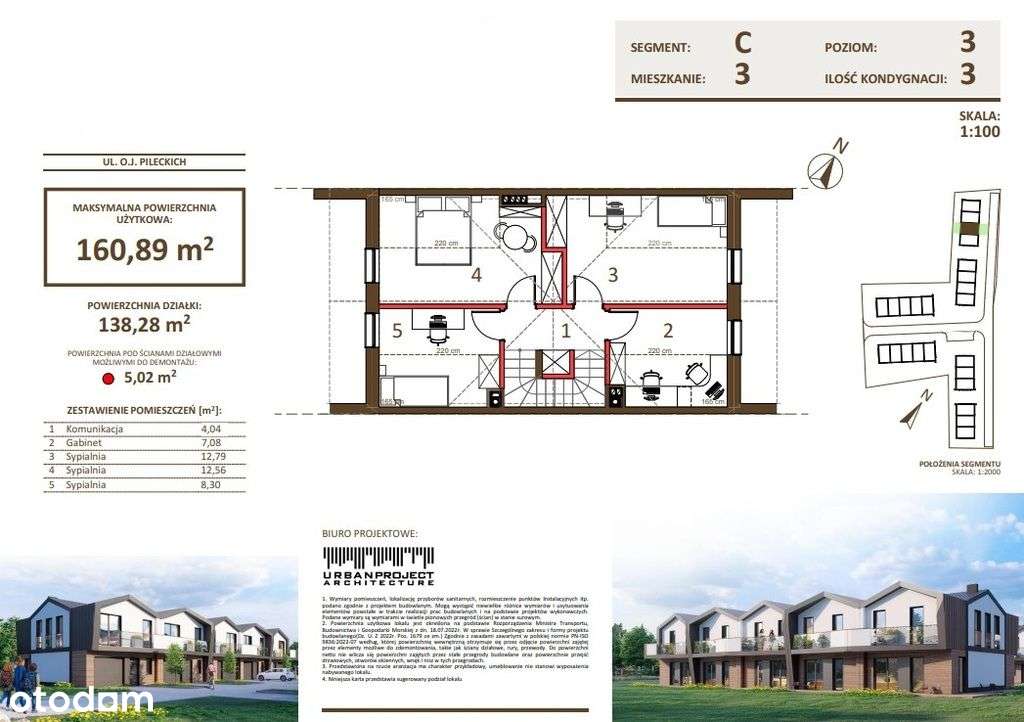Dom szeregowy 9 pokoi, garaż i ogród – Słocina-7