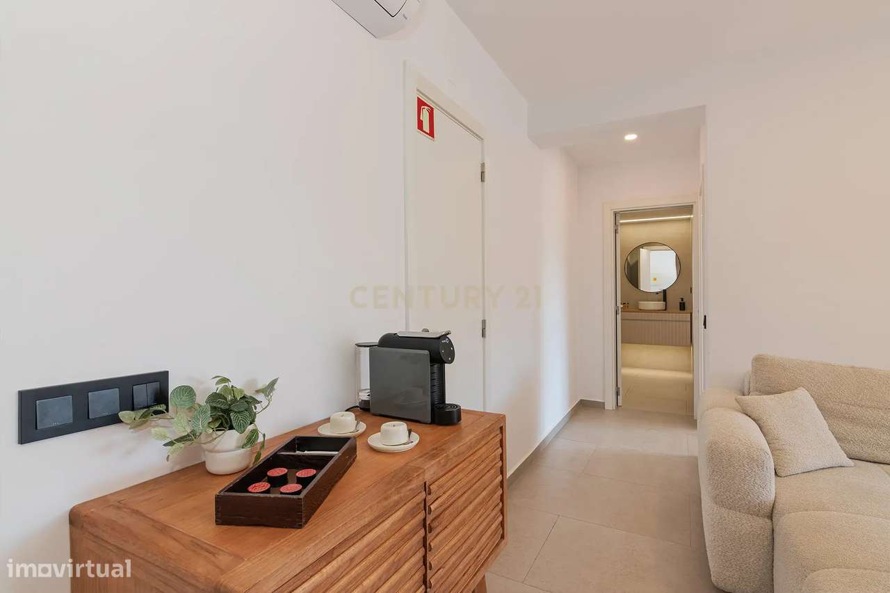 Apartamento T1 Renovado com AL Ativo no Centro de Albufeira - Grande imagem: 5/12