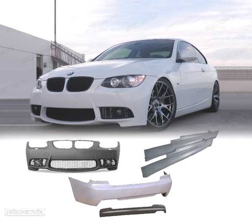 KIT CARROÇARIA PARA BMW E92 06-10 LOOK PACK M3 SEM PDC - 1