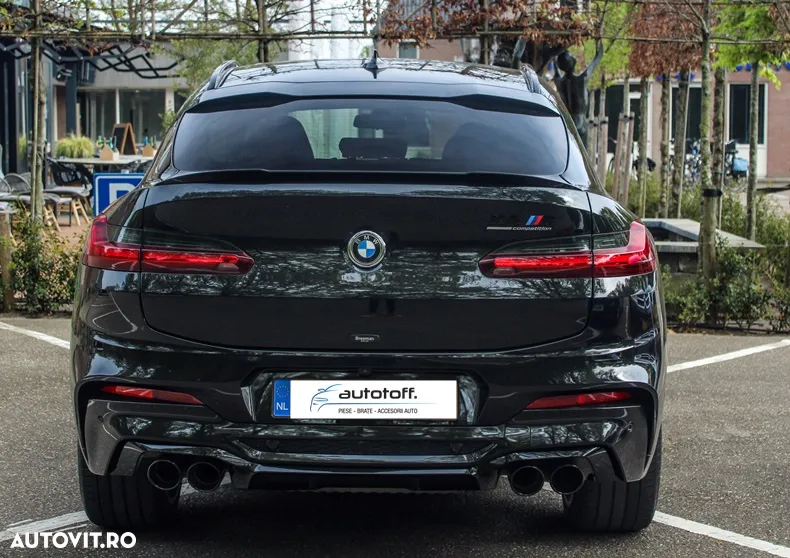 Difuzor bara spate BMW X4 G02 (2018+) M-Sport Design - 4