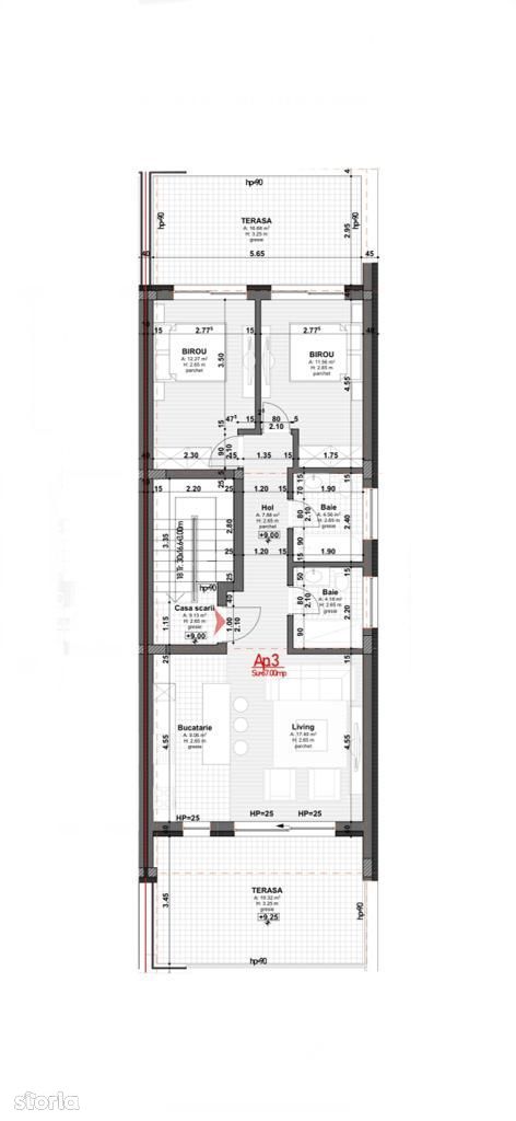 Apartament 3 camere, bloc tip vila, garaj+boxa, Intre Lacuri