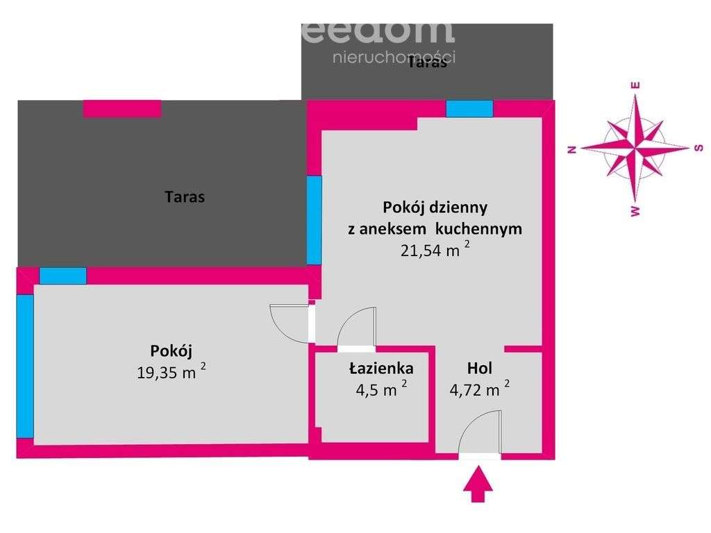 Nowe 2-pokojowe mieszkanie w centrum Nowa Sarzyna - Pełny obrazek: 4/10
