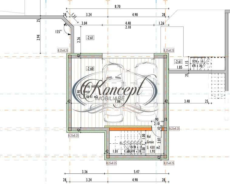 Casa individuala semifinisata zona Aerodromului - Imagine principală: 5/6