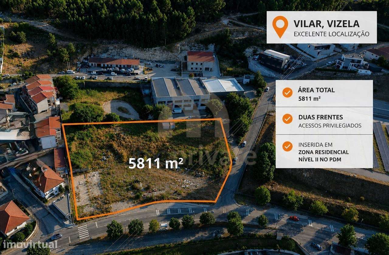 TERRENO PARA CONSTRUÇÃO EM VILAR - VIZELA-0