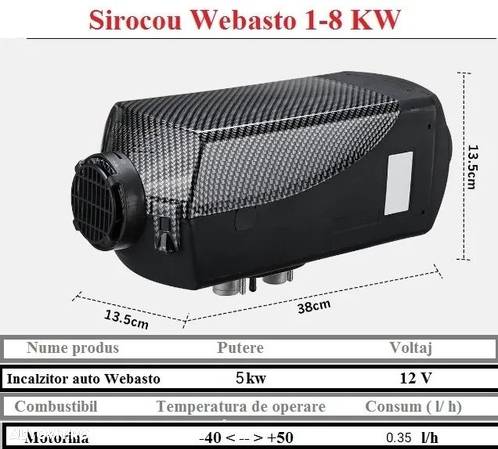 Sirocou kit complet si piese sirocouri webasto bujie pompa ventilator camera ardere 12v incalzitoare seroco - 1