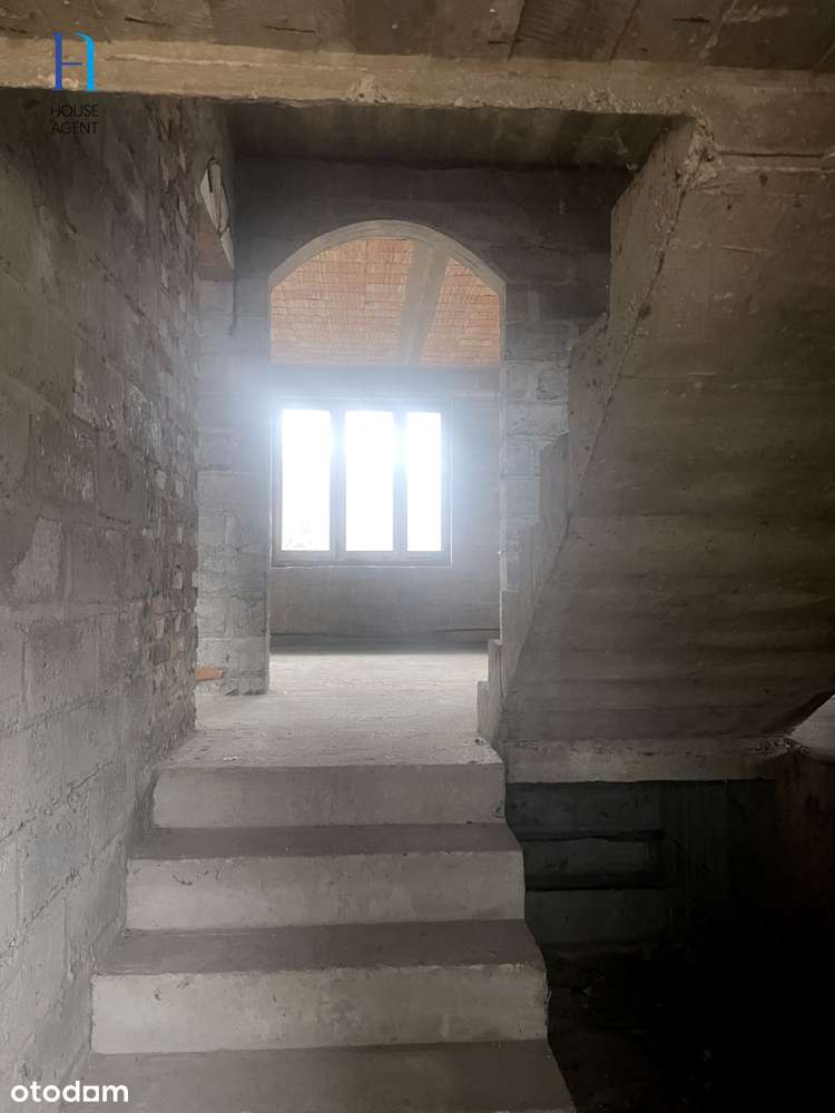 Dom do wykończenia-duża działka,blisko Częstochowy-4