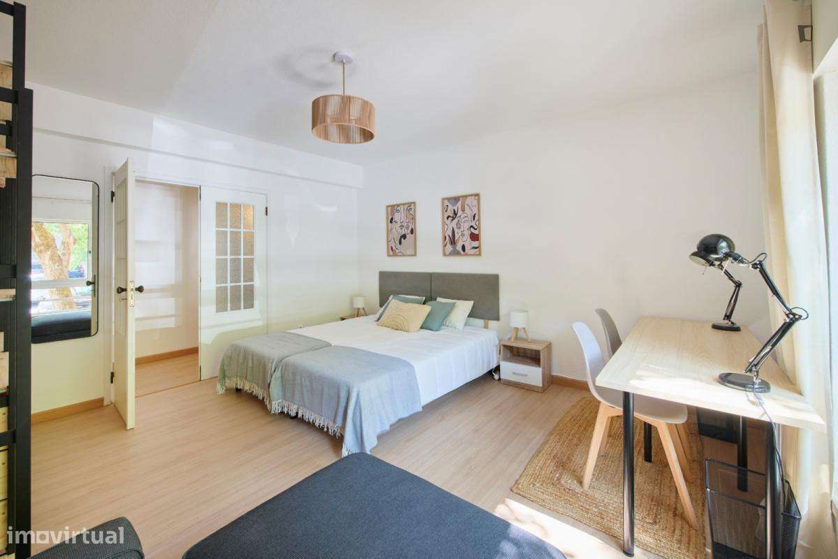 Quarto - localizado em Telheiras Lisbon - Grande imagem: 4/13