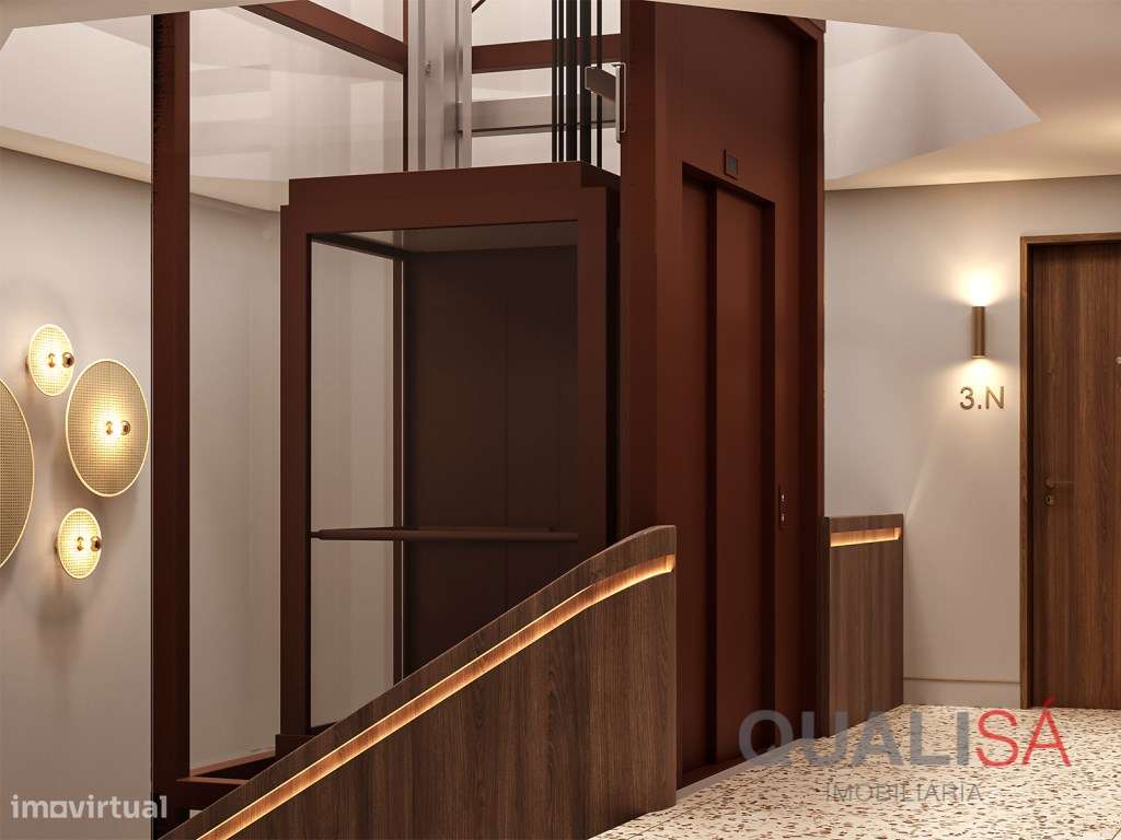 Apartamento T1 novo com varanda em Maximinos, a 100m do centro hist...-13