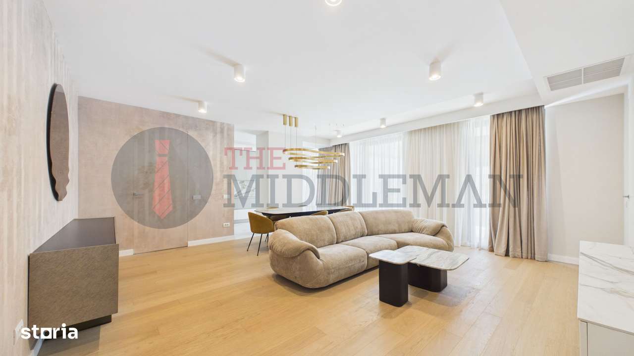 Apartament exclusivist cu 4 camere și terasa | Arcul de Triumf – Aviat