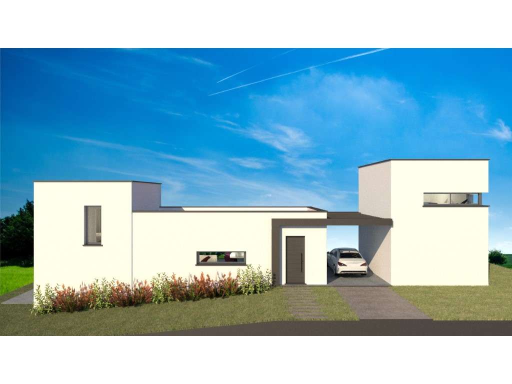 Terreno de 1200m2 no Bombarral com projeto aprovado - Grande imagem: 5/8