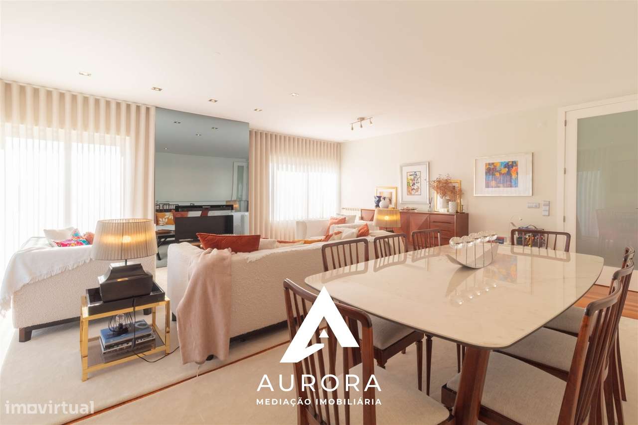 Apartamento T4 útlimo Piso Praia São Félix da Marinha como NOVO - Grande imagem: 4/38