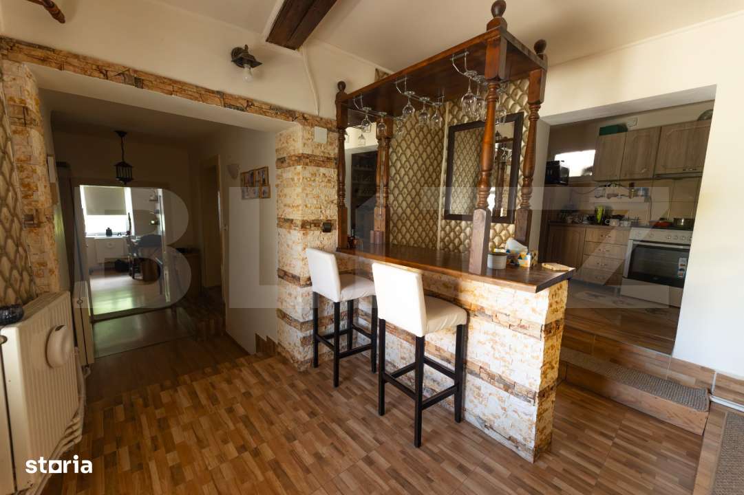 Casa individuala 130 mp 3 dormitoare 1 living 2 bai terasa 2000mp tere - Imagine principală: 5/8