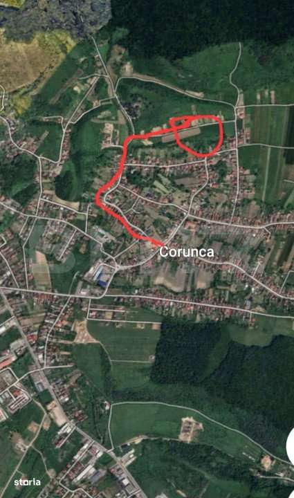 Teren de vanzare Corunca 35Euro/mp - Imagine principală: 3/3