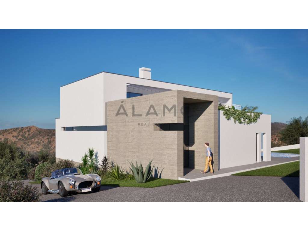 Moradia Contemporânea T3 com Piscina em Vale Judeu-5