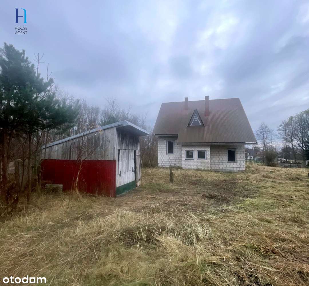 Dom do wykończenia-duża działka,blisko Częstochowy-6